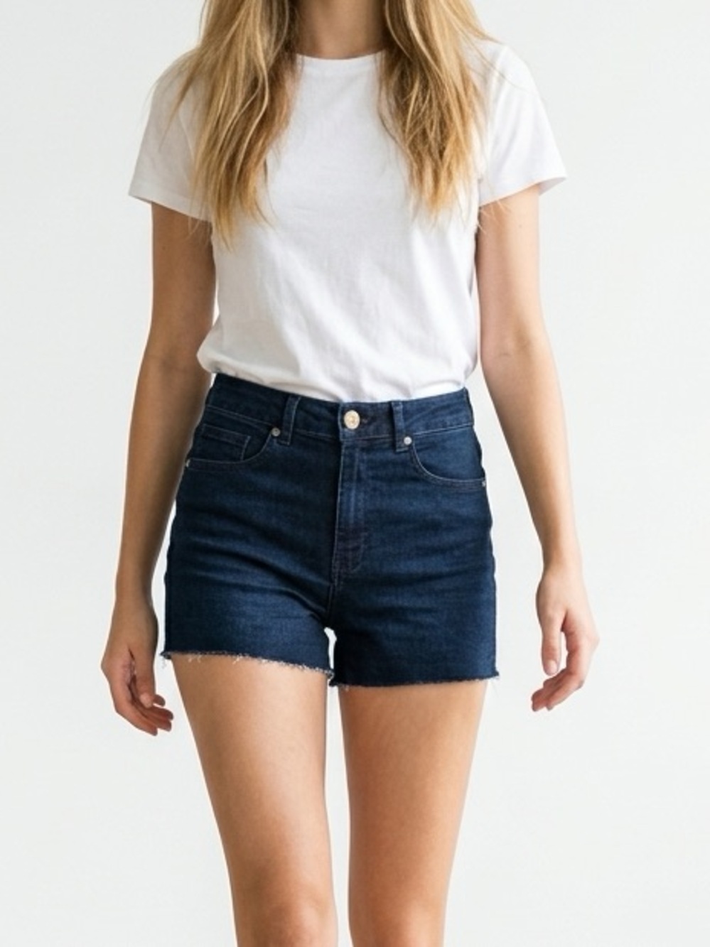 American Eagle Outfitters High Waisted Denim Jean Shorts | Size 2